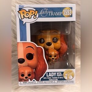Funko POP! Lady and the Tramp 70th Anniv Lady and Puppy Figure #1553